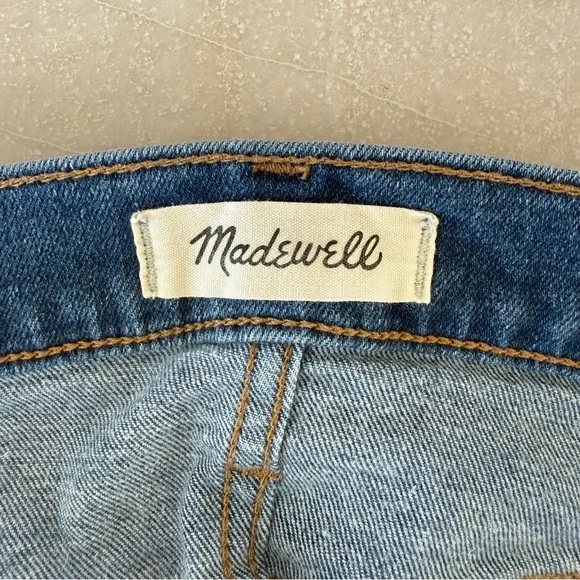 Madewell 10” High-Rise Skinny Jeans Blue Women’s Size 25 - Picture 8 of 10